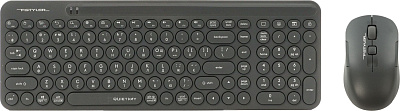 Клавиатура+мышь беспроводная A4tech Fstyler FG3300 Air2, Grey (FG3300 Air2 Grey)