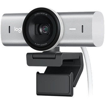 Веб-камера Logitech MX Brio 4K Ultra HD Webcam-PALE GREY-USB- (960-001554)