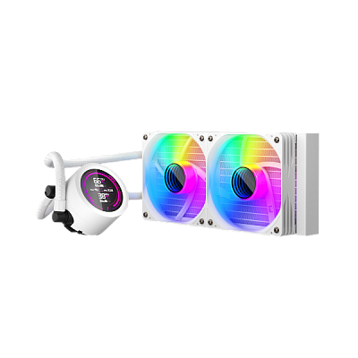 Кулер с водяным охлаждением 1STPLAYER TS4 240 WHITE (TS4-240-WH)