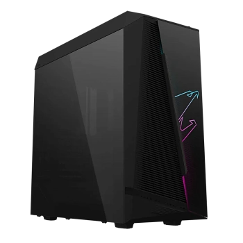 Игровой корпус для ПК Gigabyte AORUS C450 GLASS (AC450G Black)