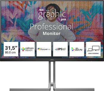 Монитор AOC U32U3CV 31.5" (U32U3CV)