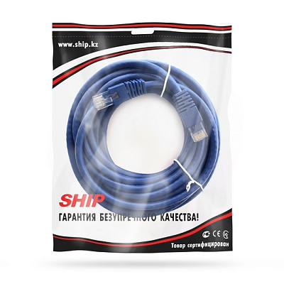 Патч Корд SHIP Cat.6 UTP RJ-45 5 м S6025BL0500-P (S6025BL0500-P)