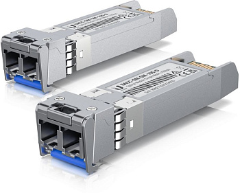 Трансивер Ubiquiti Single-Mode Module, 10Gbps, 2-PACK (UACC-OM-SM-10G-D-2)