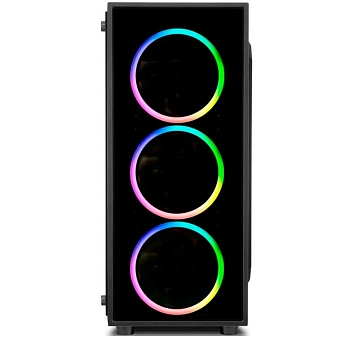 Корпус ПК без БП Sharkoon TG4 RGB 