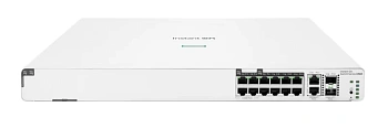 Коммутатор HPE NW ION Switch 8p Gigabit CL4 4p SR2.5G CL6 PoE 2p 10GBT 2p SFP+ 480W 1960 (S0F35A)