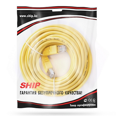 Патч Корд SHIP Cat.5e FTP RJ-45 15 м S4025YL1500-P (S4025YL1500-P)