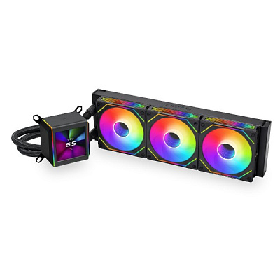 Водяное охлаждение для CPU Lian Li GA II LCD SL-INF 360 Black (GA2ALCD36INB Black)