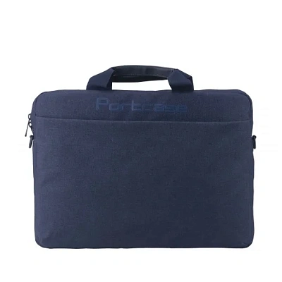 Сумка для ноутбука 15.6" Portcase KCB-160 DB, Dark Blue, Полиэстер (KCB-160 DB)