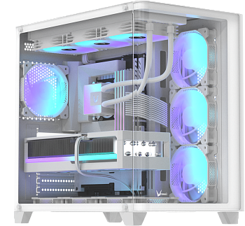 Компьютерный корпус Formula V Crystal U2 Floe White (Crystal U2 Floe White)