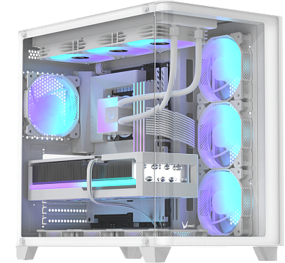 Компьютерный корпус Formula V Crystal U2 Floe White (Crystal U2 Floe White)