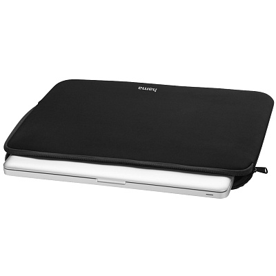 Чехол для ноутбука Hama Neoprene, 15.6", Black (00216505)