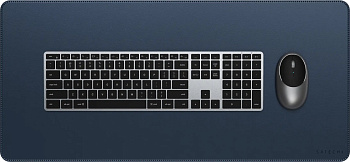 Коврик для мыши SATECHI Vegan-Leather Premium Desk Mat, Blue (ST-LPDMB)