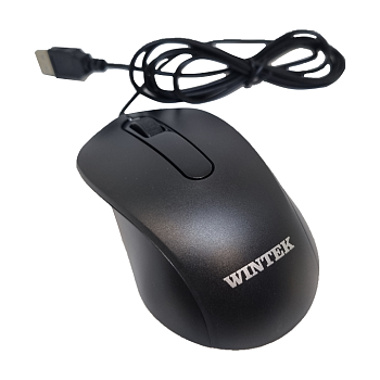 Мышь Wintek WS-MS-939, USB, чёрная (WS-MS-939)