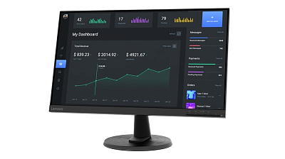 Монитор Lenovo D24-40 - Black, 23.8" (67A2KAC6EU)
