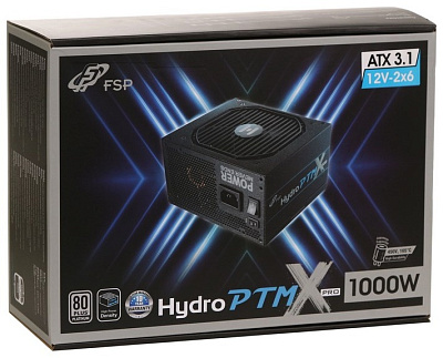 Блок питания ATX 1000W FSP Hydro PTM X Pro HPT3-1000M, Platinum (PPA10A3627)