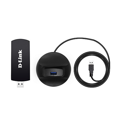 USB адаптер D-Link DWA-192/RU/B1A (DWA-192/RU/B1A)