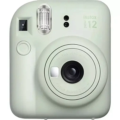 Фотоаппарат моментальной печати FUJIFILM INSTAX MINI 12 BUNDLE СLEAR CASE + L20PK GREEN (N0000003938)
