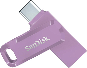 Флэш-накопитель Sandisk Ultra Dual Drive Go USB Type- C 128GB, Lavender (SDDDC3-128G-G46L)