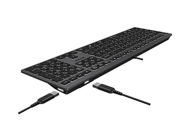 Клавиатура A4Tech Fstyler FX60H, Grey (White Backlit), (FX60H (GREY) (WHITE BACKLIT))