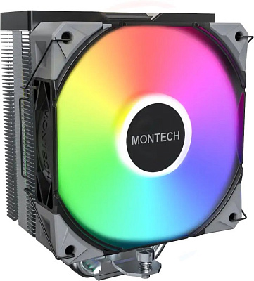 Вентилятор для процессора Montech NX400 ARGB, Black (NX400 ARGB (B))
