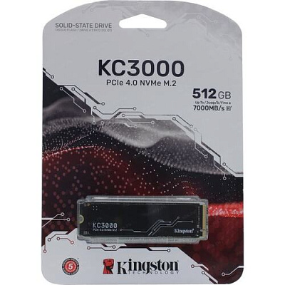 Твердотельный накопитель SSD Kingston SKC3000S/512G M.2 (SKC3000S/512G)