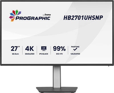 Монитор iiyama ProGraphic HB2701UHSNP-B1 27" - Black (HB2701UHSNP-B1)
