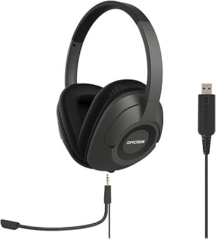 Гарнитура Koss SB42-USB, Grey-Black (SB42-USB)