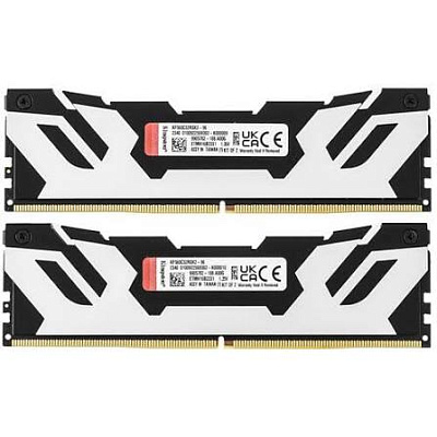 Kingston 96GB 6000MT/s DDR5 CL32 DIMM (Kit of 2) FURY Renegade Silver XMP (KF560C32RSK2-96)