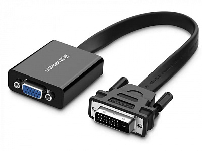 Переходник DVI-D - VGA, Ugreen MM108, BOX (40259)