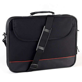 Cумка для ноутбука Continent CC-100ВК, для 15,6"-16", чёрная (CC-100 ВК)