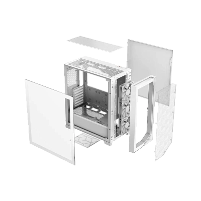 Корпус PCCooler C3D510 WH ARGB White (C3D510 WH ARGB)