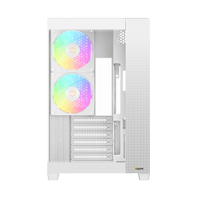 Корпус Ocypus Delta C74 WH ARGB - Белый (Delta-C74-WHD200XX-GL)