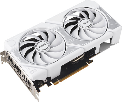 Видеокарта ASUS Dual GeForce RTX 5060 White OC Edition 8GB GDDR7 (DUAL-RTX5060-O8G-WHITE)