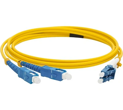 Патч-корд оптический TWT, PVC, дуплексный, LC/PC-LC/PC, MM 50/125, 5.0 м (TWT-2LC-2LC/OM2-5.0)
