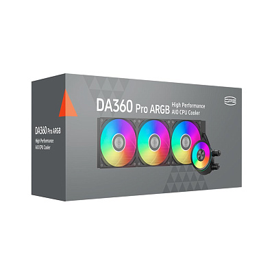 Водяное охлаждение для CPU PCCooler DA360 Pro ARGB BK (DA360 Pro ARGB BK)