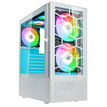 Корпус Kolink Observatory MX Glass ARGB - White (PGW-CH-KOL-115)