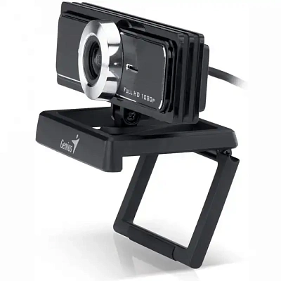 Веб-камера Genius WideCam F100 V2, 2Mp, FULL HD, Black (32200004400)