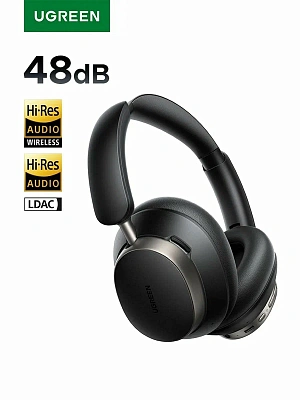 Гарнитура UGREEN Studio Pro Max6 HP206 (55687) Bluetooth, Черный
