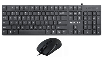 Комплект клавиатура+мышь Wintek WS-KB-510 (WS-KB-510)