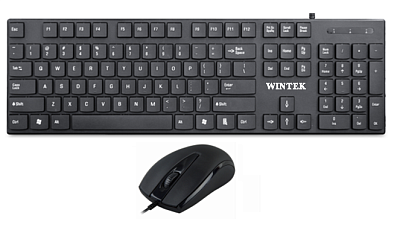 Комплект клавиатура+мышь Wintek WS-KB-510 (WS-KB-510)