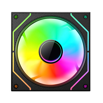 Вентилятор для корпуса Wintek 1236-B-12 ARGB, Black (1236-B-12 ARGB)