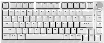 Клавиатура Ajazz AK820 Blue Switch White (AK820/Blue/White)