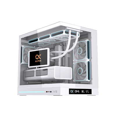 Компьютерный корпус Xigmatek Cloud M DGT 3AF Arctic (EN49644)