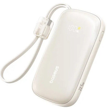 Портативный внешний аккумулятор Baseus EnerFill FC21 Qpow 3 Ultra, 10000mAh 45W - Titanium (E0027Q01)