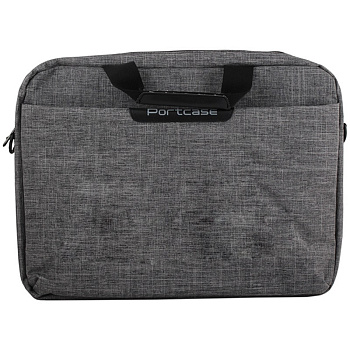 Сумка для ноутбука 15.6" Portcase KCB-161, Grey, Нейлон (KCB-161 GREY)