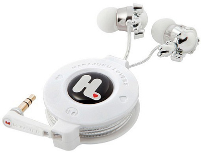 Наушники Monster Harajuku Lovers Space Age - Silver-White (128692)