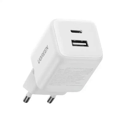Зарядное устройство UGREEN на 1C1A, 20W, Gan N, Белый, X514 (65006) 