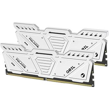 Оперативная память 32GB Kit (2x16GB) GEIL POLARIS 5600Mhz DDR5 GOW532GB5600C38ADC White (GOW532GB5600C38ADC) Оперативная память 32GB Kit (2x16GB) GEIL POLARIS 5600Mhz DDR5 GOW532GB5600C38ADC White (GOW532GB5600C38ADC)