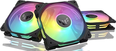 Вентилятор для корпуса ASUS TUF GAMING TR120 FAN ARGB BLACK 3IN1 (TUF GAMING TR120 FAN ARGB BLACK 3IN1)