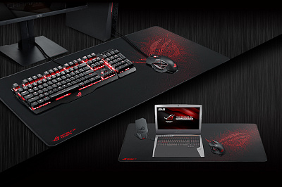 Игровой коврик для мыши ASUS NC01-1A ROG SHEATH, 900x440x3 mm (90MP00K1-B0UA00)